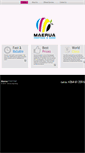 Mobile Screenshot of maeruaprinting.com